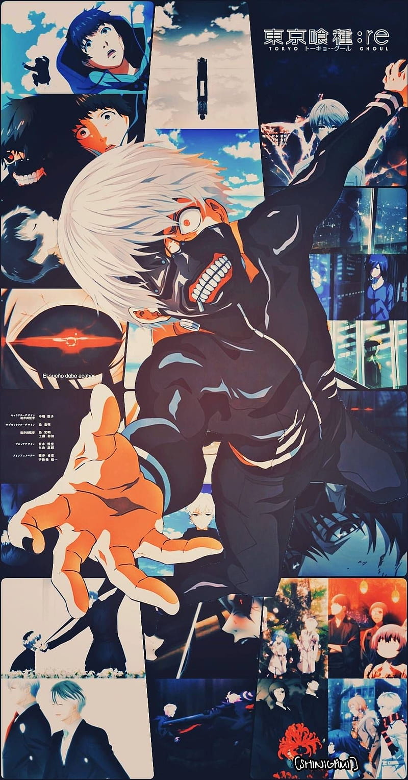 Kaneki Ken, Tokyo Ghoul, anime, HD phone wallpaper