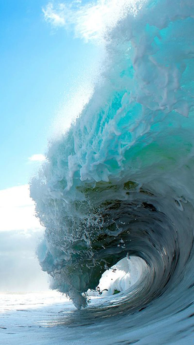 Sea Waves, HD phone wallpaper