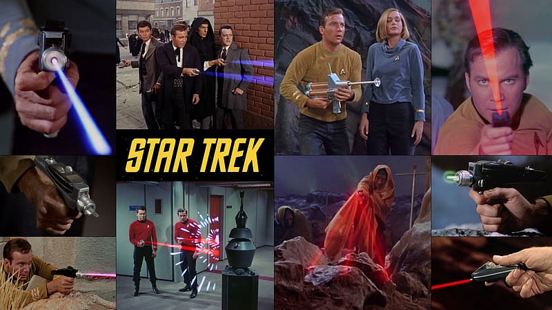 Star Trek TOS Phaser Weapons, TOS, Phaser Weapons, Star Trek, Spock, Phasers, Kirk, HD wallpaper
