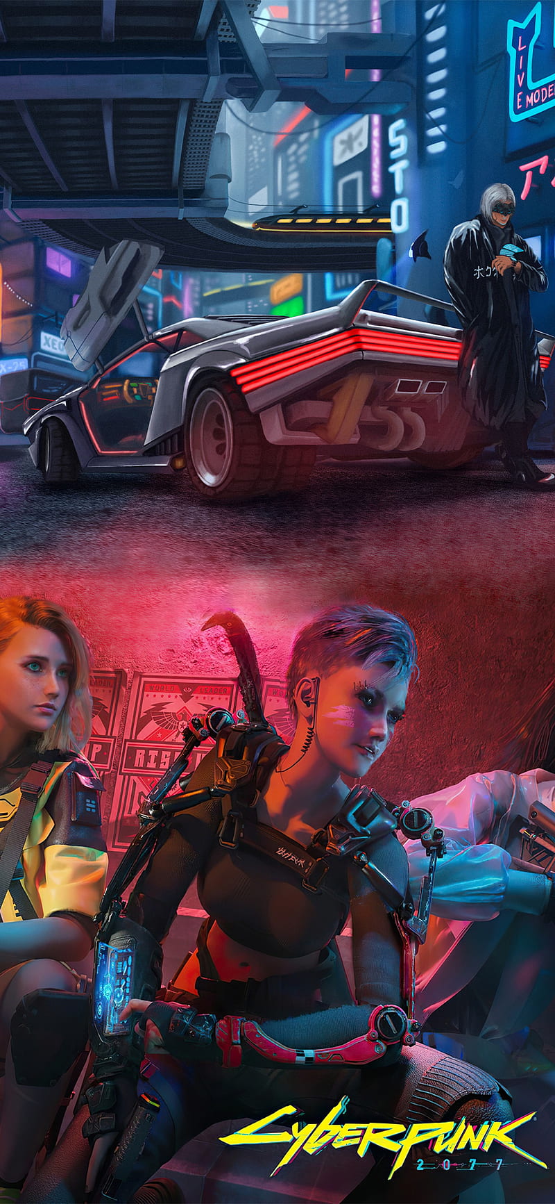 Mobile wallpaper: Video Game, Cyberpunk 2077, 1428686 download the picture  for free.