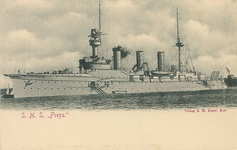 Military, Cruiser, Warship, German Navy, Sms Freya, Warships, HD wallpaper