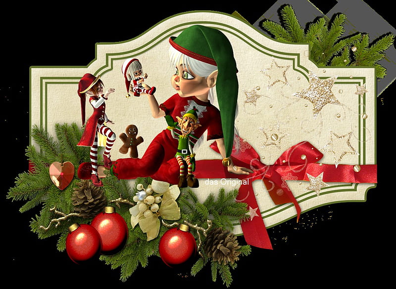 Christmas Fairy, holly, christmas, xmas, fairy, HD wallpaper | Peakpx