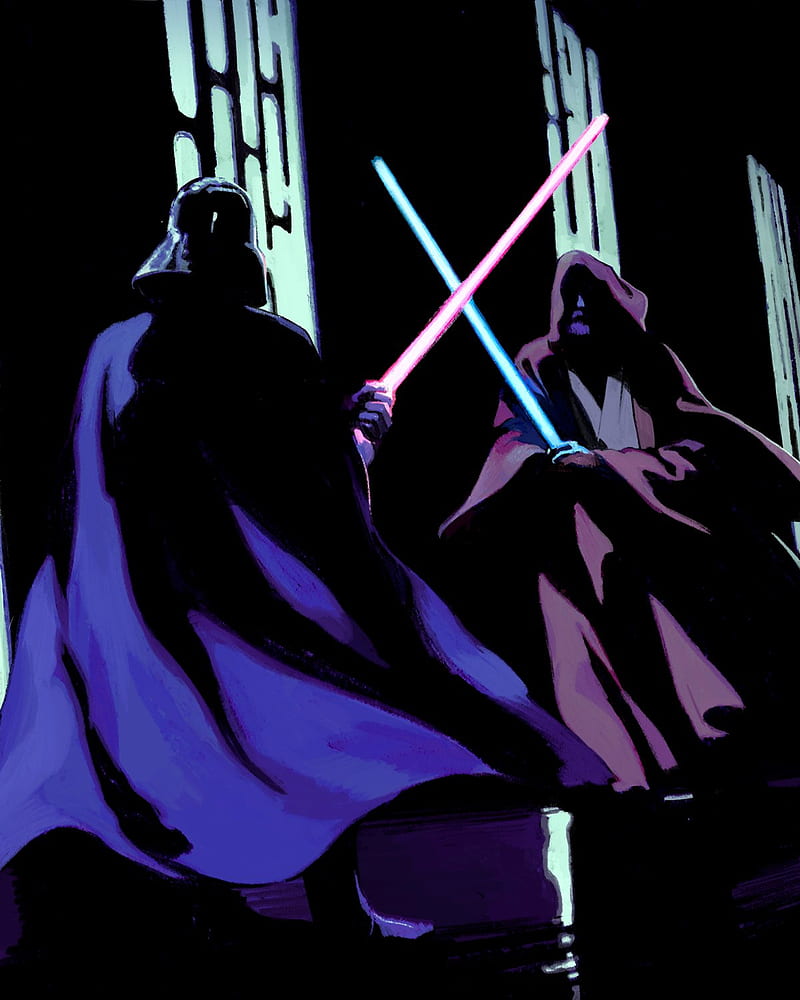 Aggregate 68+ darth vader vs obi wan wallpaper - in.cdgdbentre