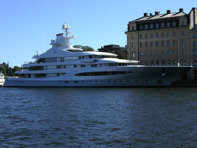 The Mayan Queen in Stockholm, stockholm, yatch, HD wallpaper