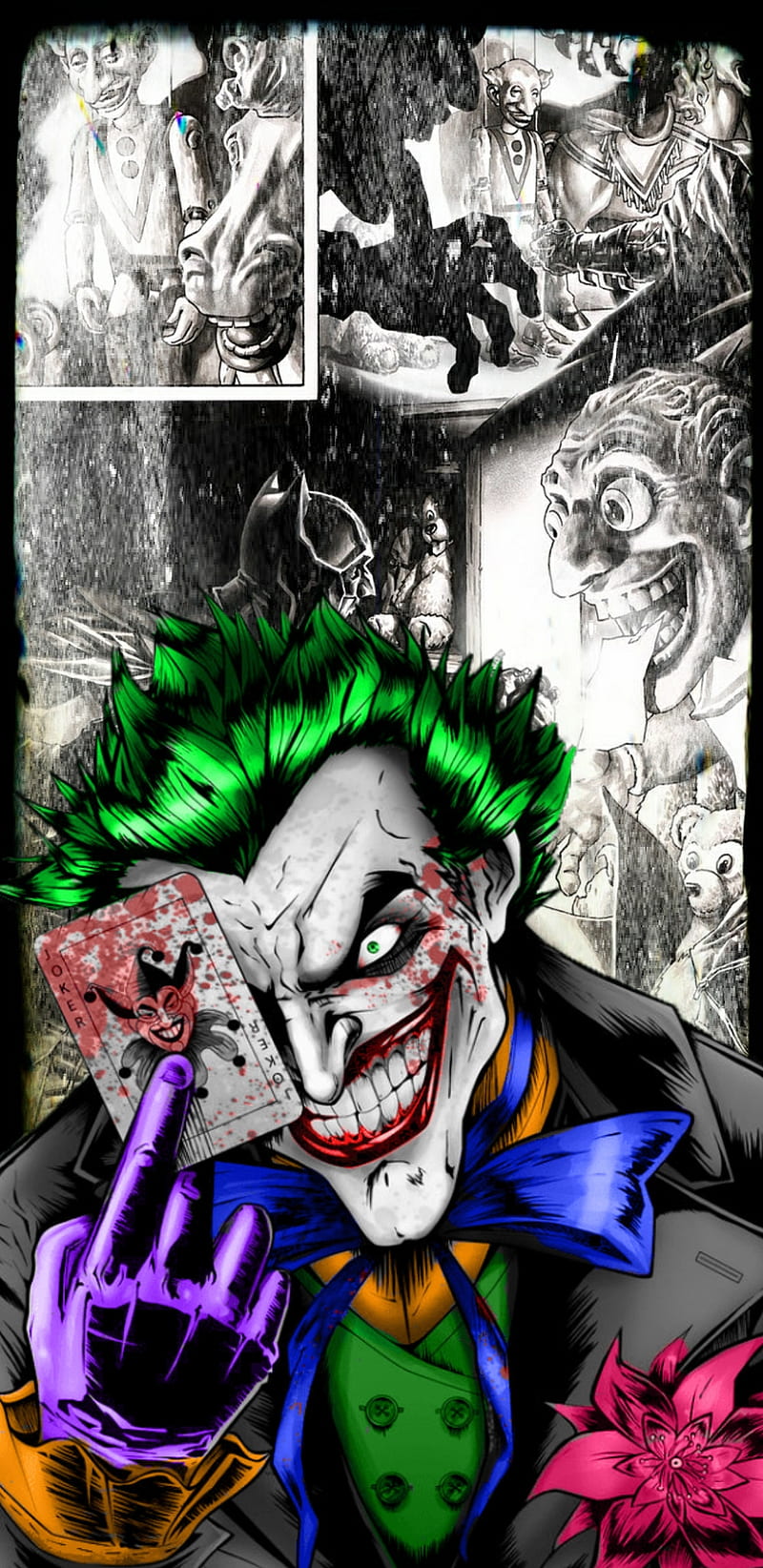 The Joker, batman, comic, squad, HD phone wallpaper | Peakpx