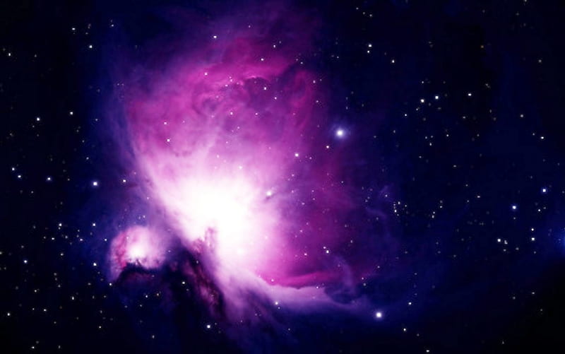 Pink nebula, remains, rays, stellar, dust, gas, HD wallpaper