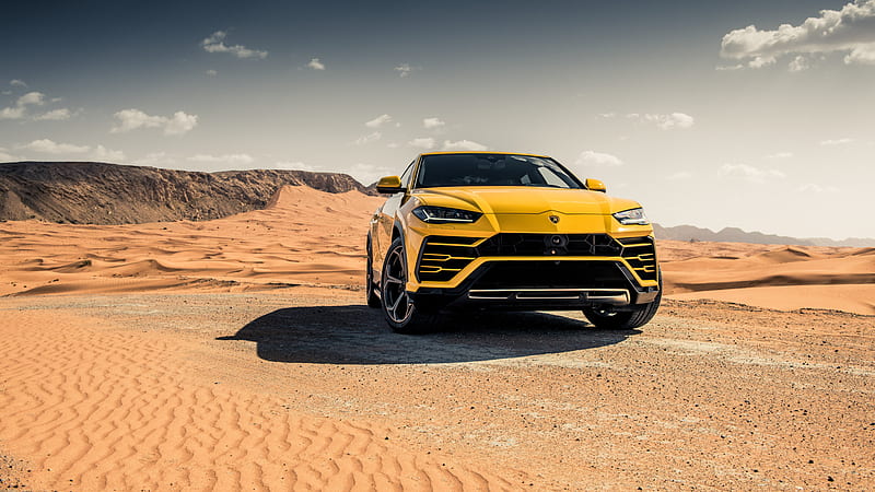 Lamborghini, Lamborghini Urus, Car, Luxury Car, SUV, Yellow Car, HD wallpaper