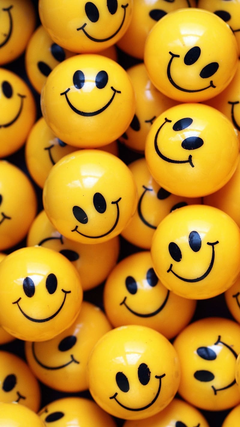 Smile Emoji, smile balls, emoji, HD phone wallpaper | Peakpx