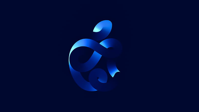 Apple Event 2020 Blue Logo , ios-14, apple, iphone-12, iphone-12-pro, stoche, original, HD wallpaper