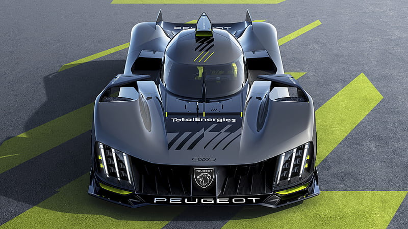 2022 Peugeot 9X8, Endurance Racer, Hybrid, Race Car, Turbo, V6, HD wallpaper