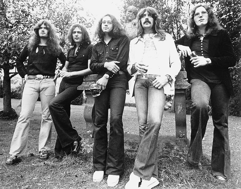 Deep Purple Mk III, David Coverdale, British Bands, Ritchie Blackmore, Ian Paice, Jon Lord, Glenn Hughes, Deep Purple, HD wallpaper