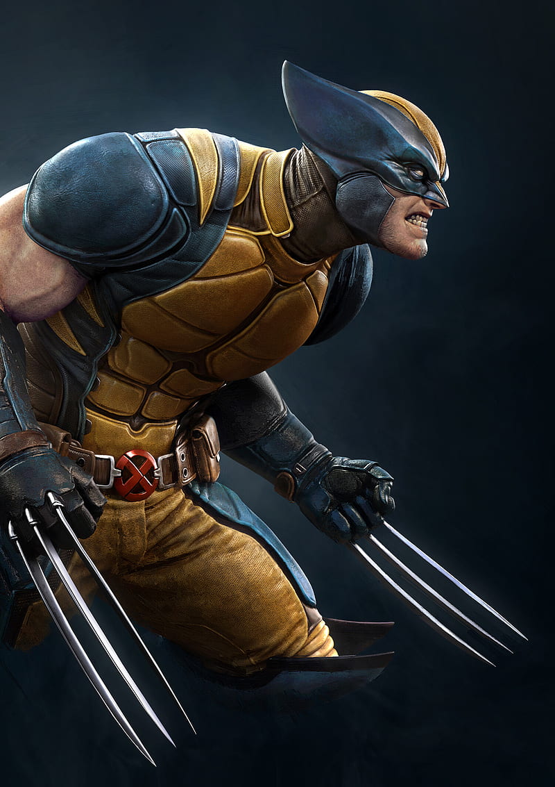 Wolverine X-Men Art, HD phone wallpaper | Peakpx