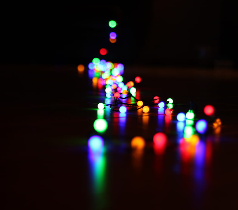 Christmas lights 2, celebrate, chritmas lights, party, HD wallpaper ...