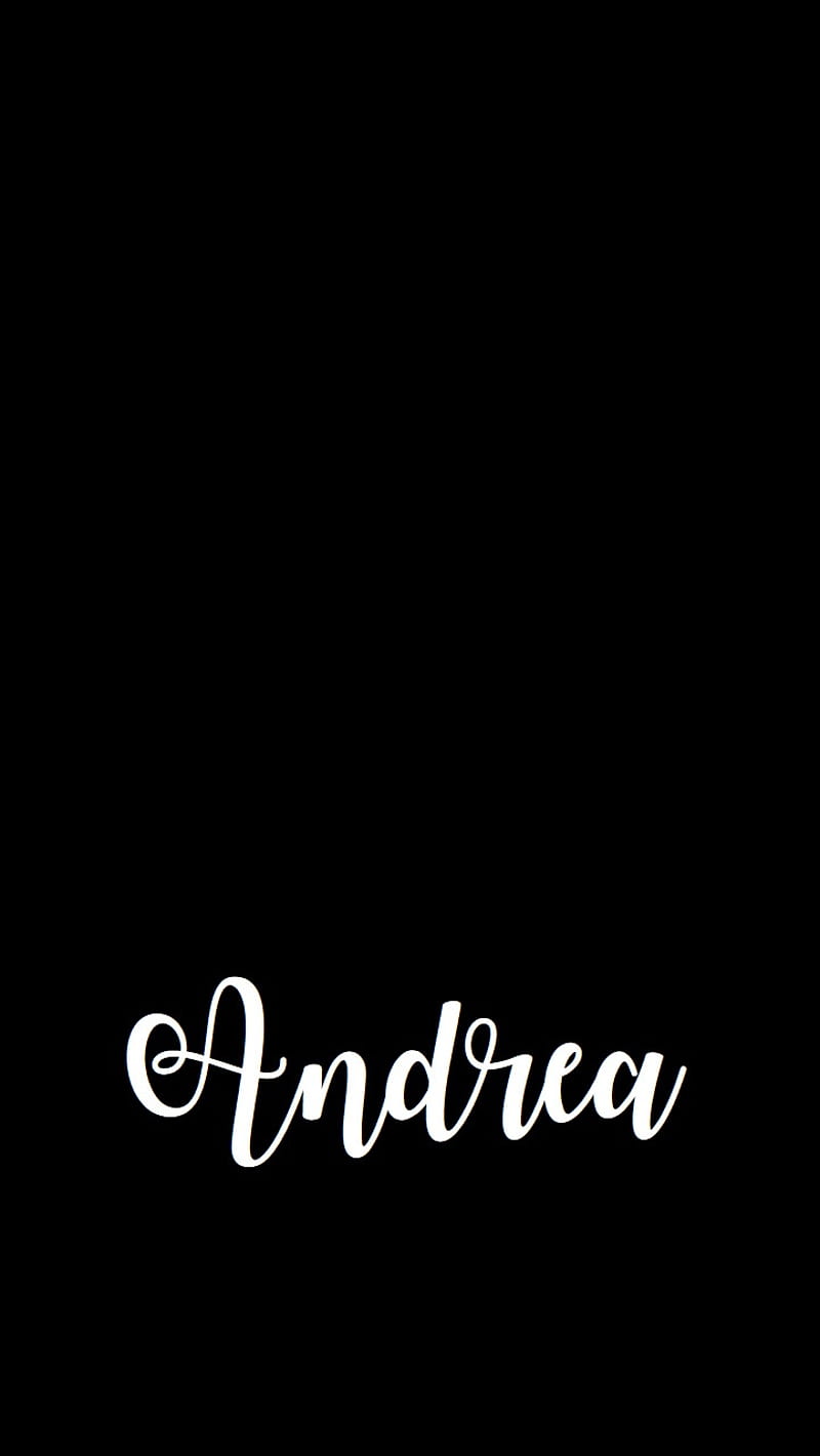 Andrea, caligrafía, nombre, Fondo de pantalla de teléfono HD | Peakpx