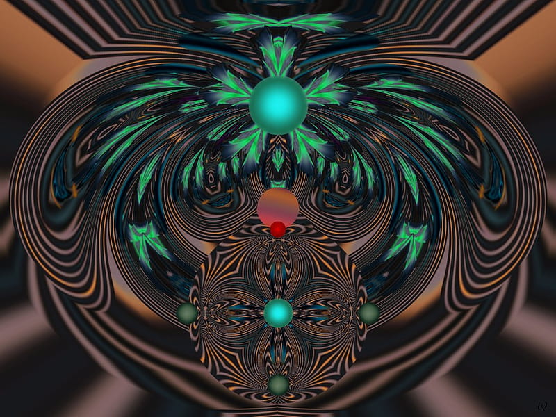Maximum Input, abstract, eye candy, fractal, HD wallpaper