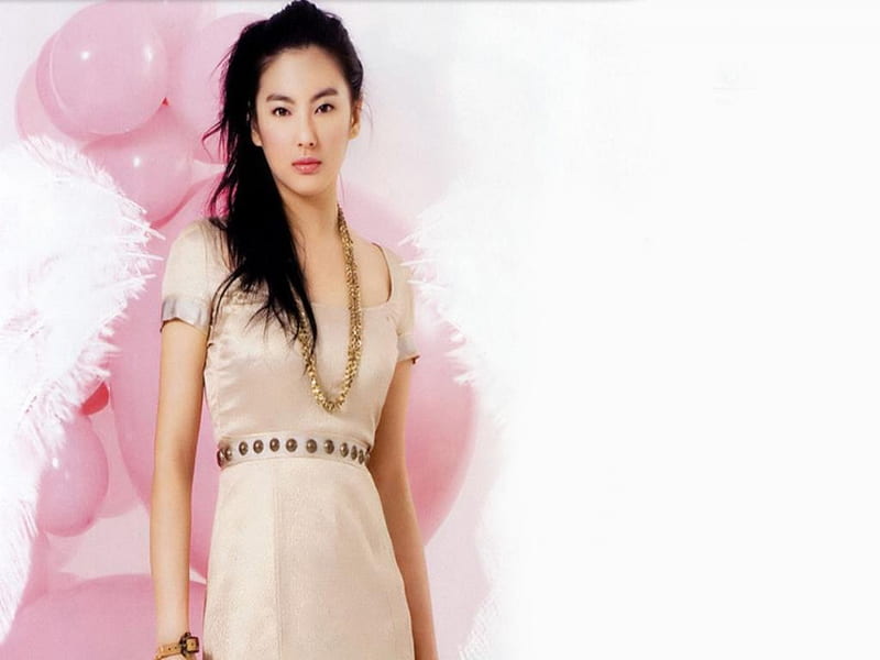 Zhang Yuqi, look, dress, pink, style, HD wallpaper | Peakpx