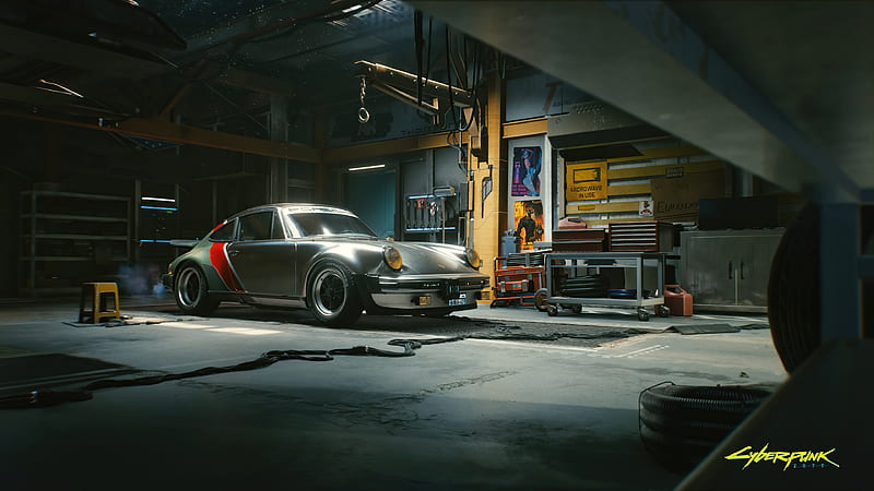 Porsche Cyberpunk 2077, cyberpunk-2077, games, 2020-games, ps-games, xbox-games, pc-games, HD wallpaper