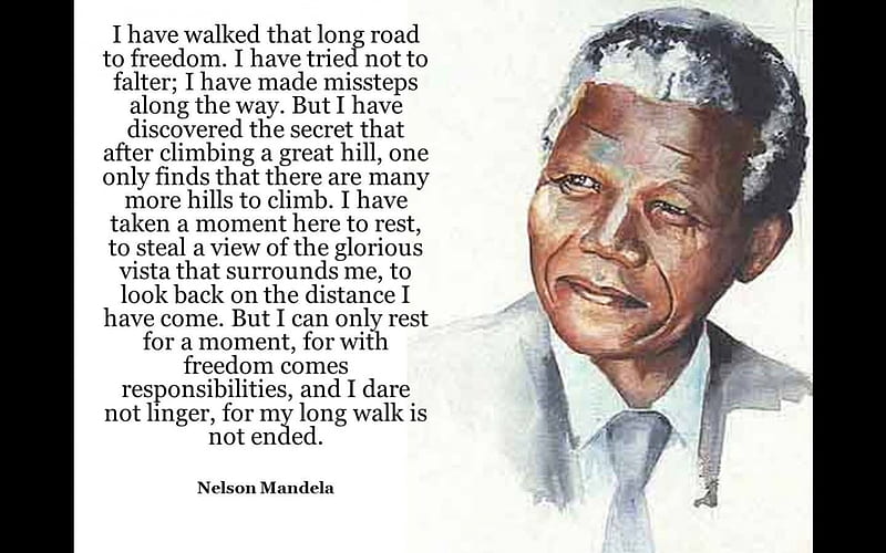 A Great Man, nelson mandela, men, people, president, south africa, HD wallpaper