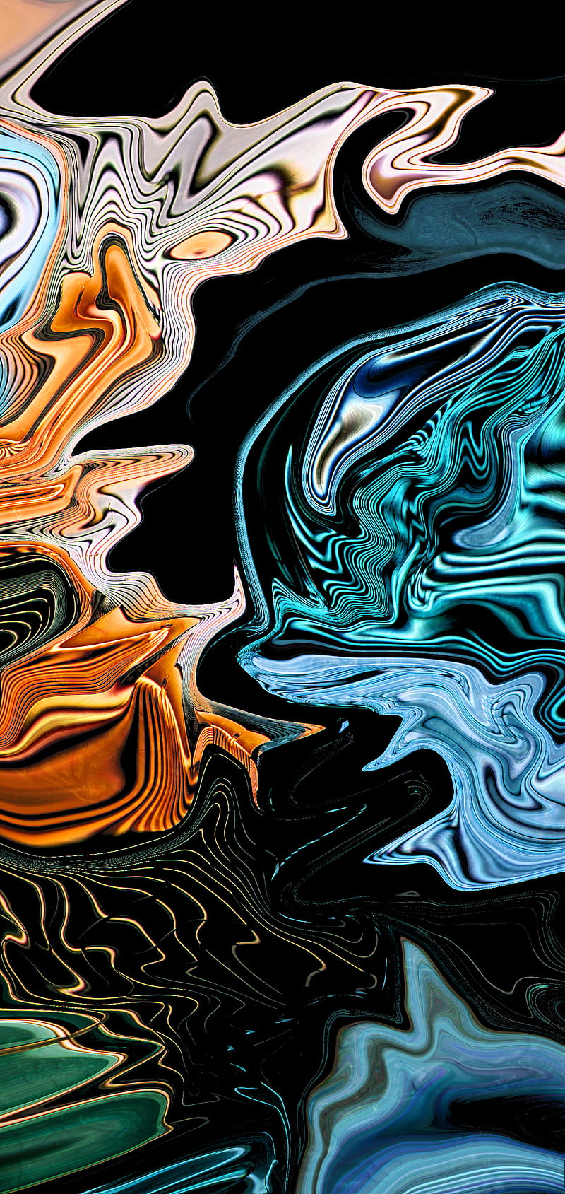 Lux, abstract, acrylic, black, oled, HD phone wallpaper | Peakpx