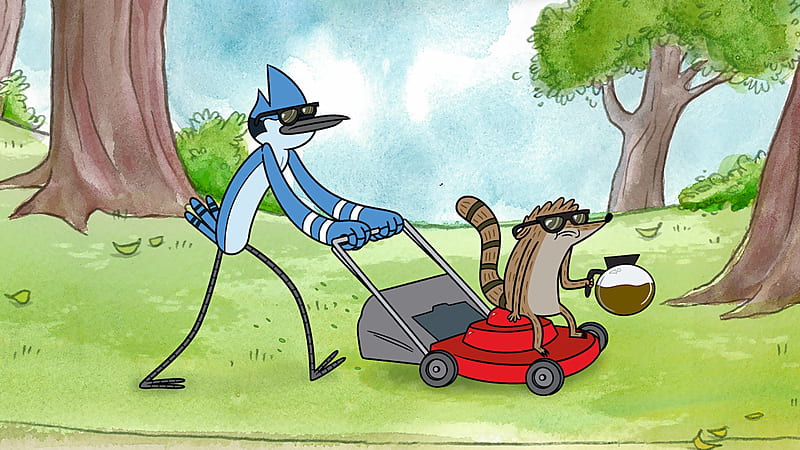 Regular Show and Background, HD wallpaper