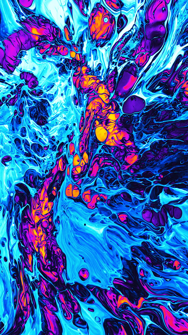 Space Colorful Planet Digital Art 4K Wallpaper iPhone HD Phone 7860i