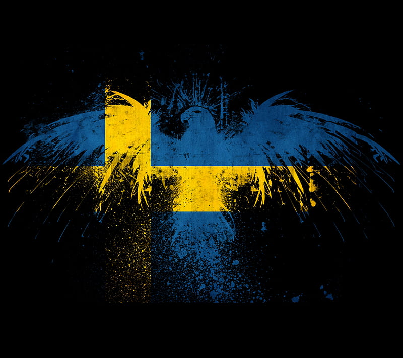 Sweden, flag, HD wallpaper
