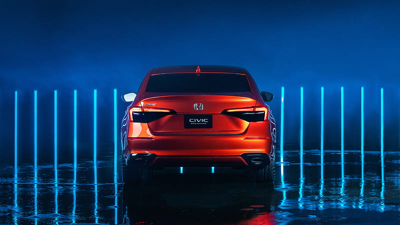 2020 Honda Civic Prototype, Concept, car, HD wallpaper