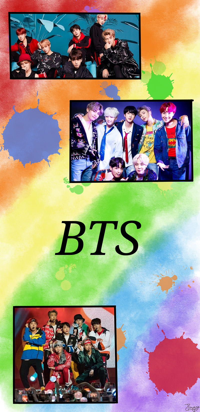 BTS Poster KPOP Jungkook Suga J-Hope V Jin Jimin RM Bangtan Boys Collage  Photos