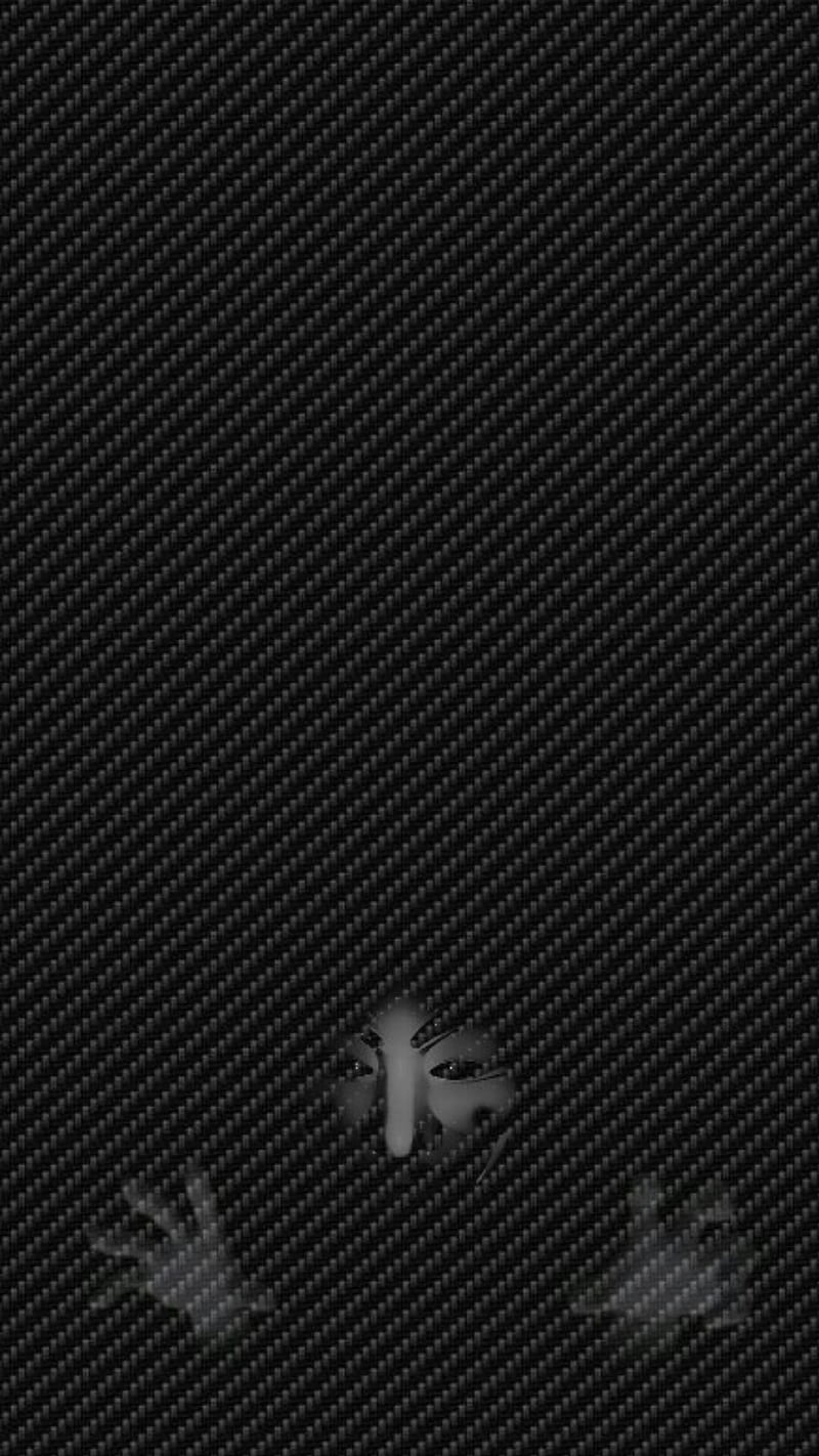 Anonymous carbon, black, dark, lockscreen, noir, sker83, HD phone wallpaper