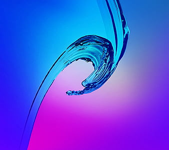 Galaxy Wave s5, abstract, blue, galaxy on7, purple, samsung, wave, HD  wallpaper | Peakpx
