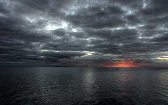 Open Sea, water, cloud, ocean, open, clouds, storm, sea, HD wallpaper |  Peakpx