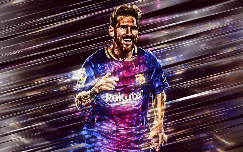 Lionel Messi Barcelona Fc Catalan Football Club La Liga World Football Stars Hd Wallpaper