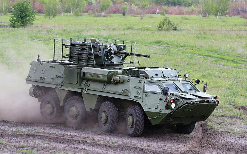 BTR-4, Bucephalus, literally Armoured Transporter, 8x8, armoured personnel carrier, Ukrainian armored vehicles, Ukrainian army, infantry, Ukraine, HD wallpaper