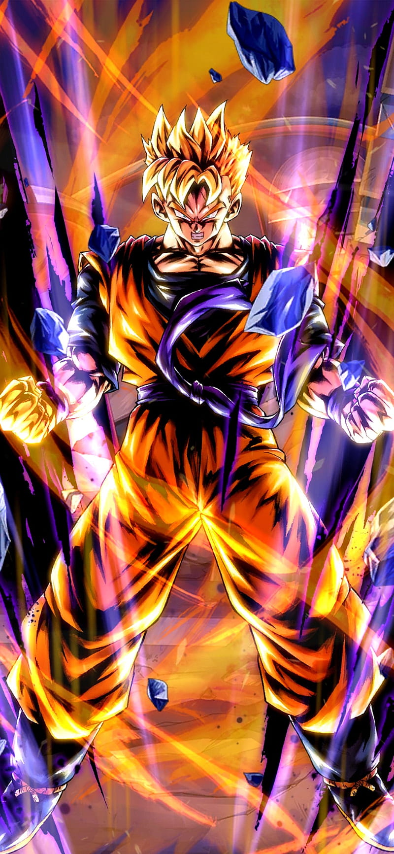 gohan super saiyan 2 wallpaper