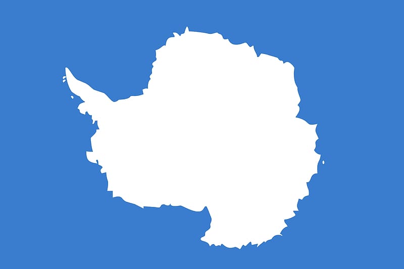 Antarctica, blue, white, ce, continent, south, flag, HD wallpaper