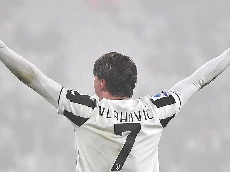 Dusan Vlahovic Open New Record With Juventus, HD wallpaper