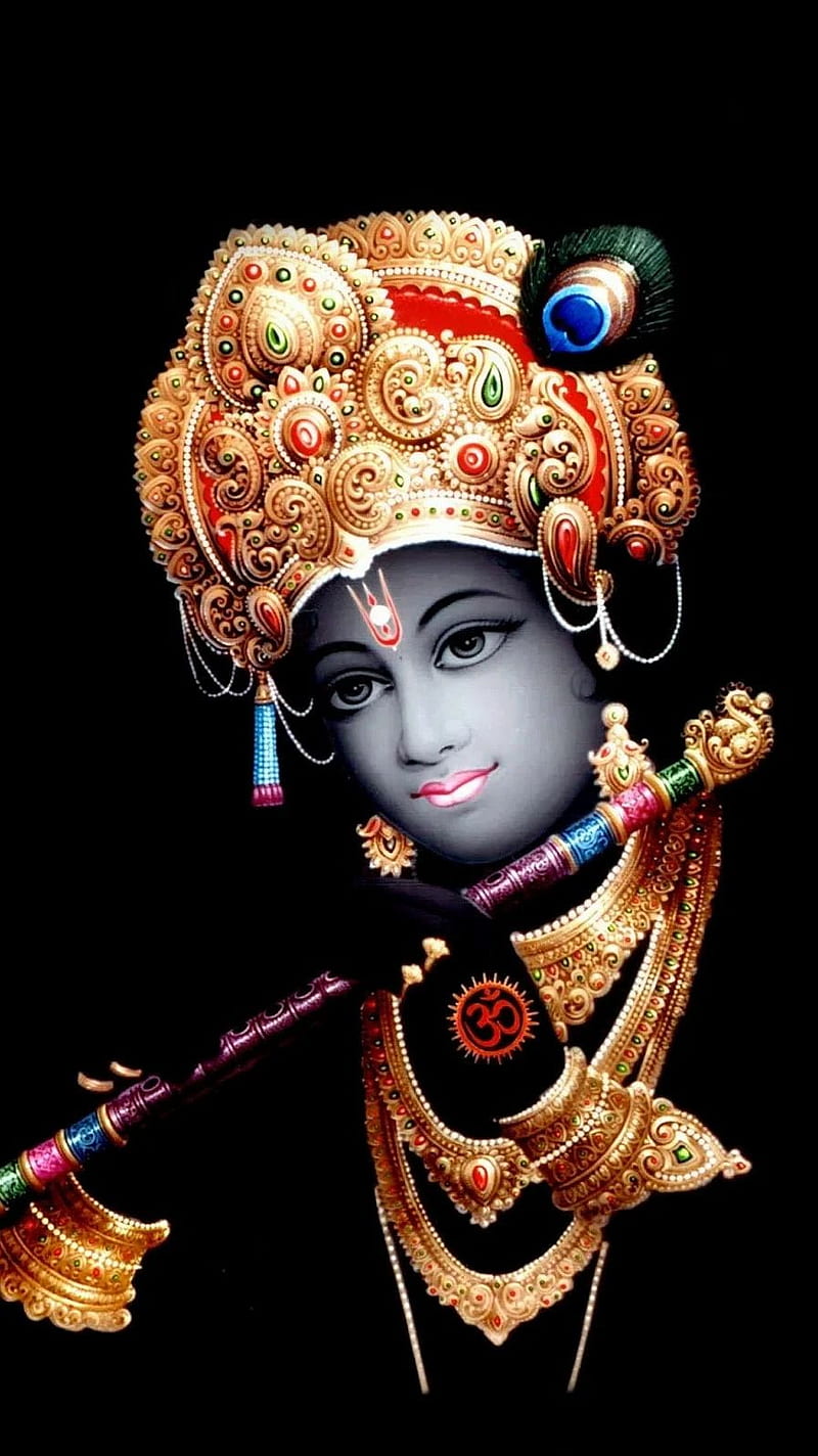 Lord Krishna Animation, lord krishna, religious, hindu god, god, cartoon, HD  phone wallpaper | Peakpx
