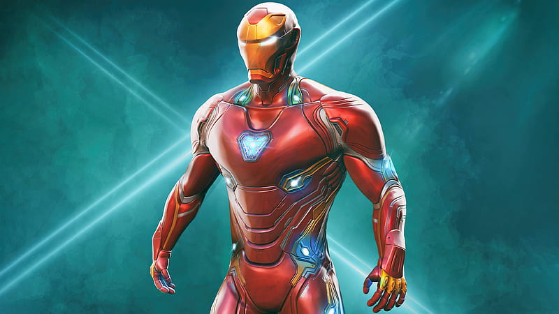 Iam Iron Man, iron-man, superheroes, artist, artwork, digital-art, artstation, HD wallpaper