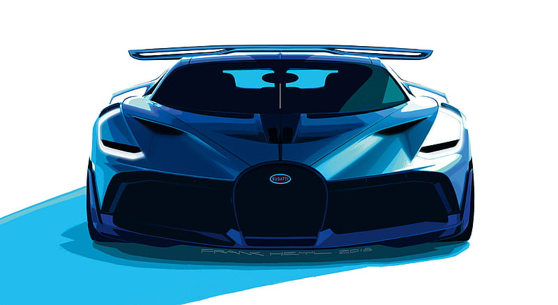 How to draw a car  Bugatti Divo  Coloring 2  YouTube