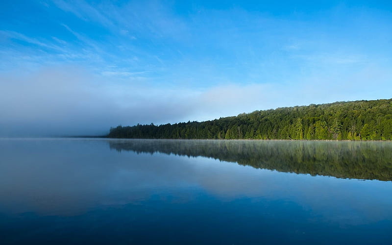 Lake reflection-2012 landscape Selected, HD wallpaper