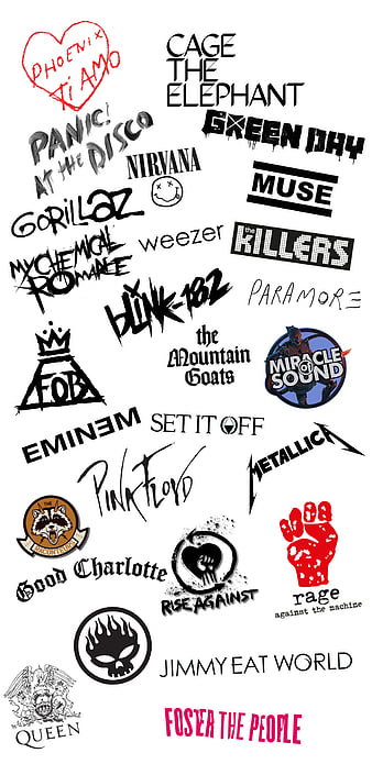 pop punk band logo