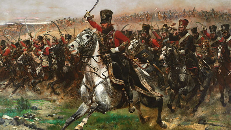 Battle of Friedland in the Napoleonic Wars, Napoleon Painting, HD wallpaper  | Peakpx