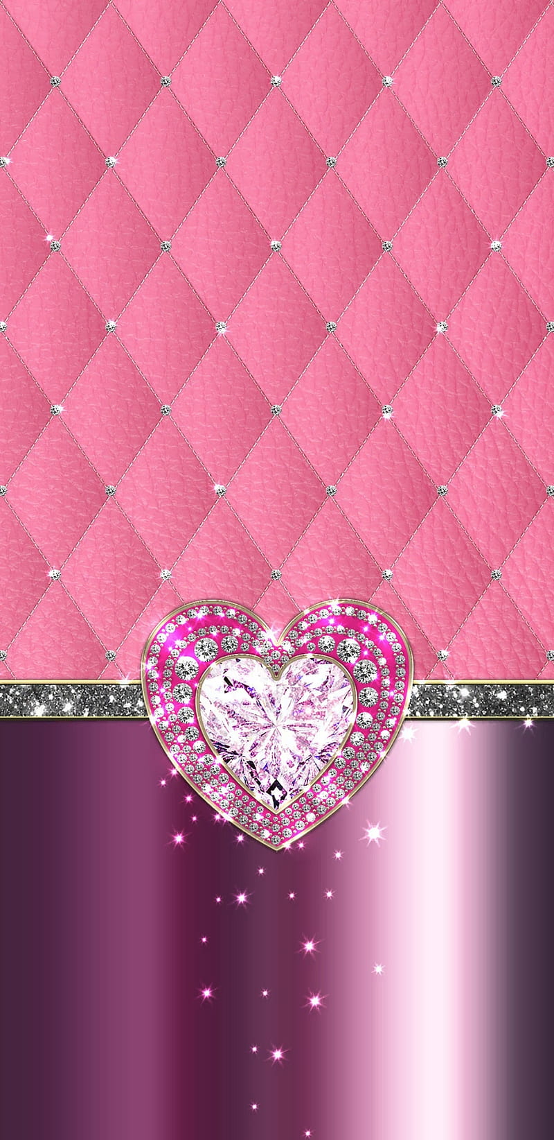 Glitterheart, bonito, girly, glitter, heart, hearts, love, padded, pink,  pretty, HD phone wallpaper | Peakpx