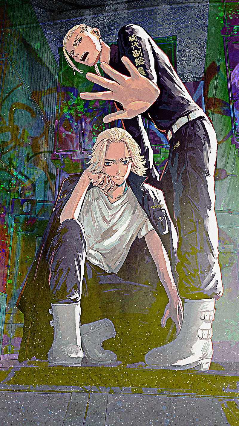 Tokyo Revengers, tokyo manji, gang, blonde hair, toman, boy, manjiro sano,  friends, HD phone wallpaper