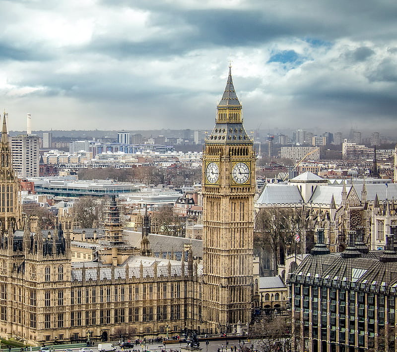 Big Ben London, colors, landscape, nature, HD wallpaper | Peakpx