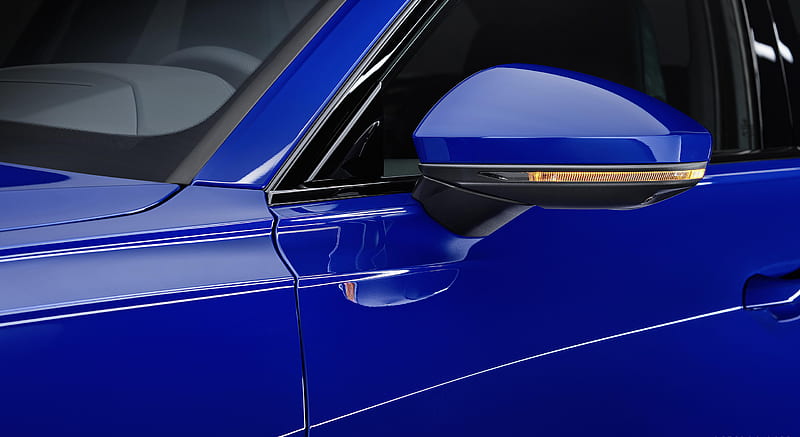 2021 Audi RS 6 Avant RS Tribute Edition (Color: Nogaro Blue) - Mirror , car, HD wallpaper