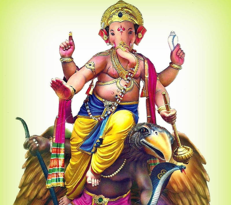 Shree Ganesha, ganesh, ganesh ji, ganpati bappa, god, lord, om, HD wallpaper