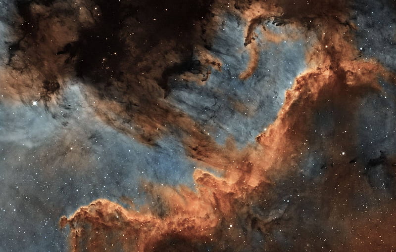 The Cygnus Wall of Star Formation, stars, cool, space, fun, galaxies, HD wallpaper