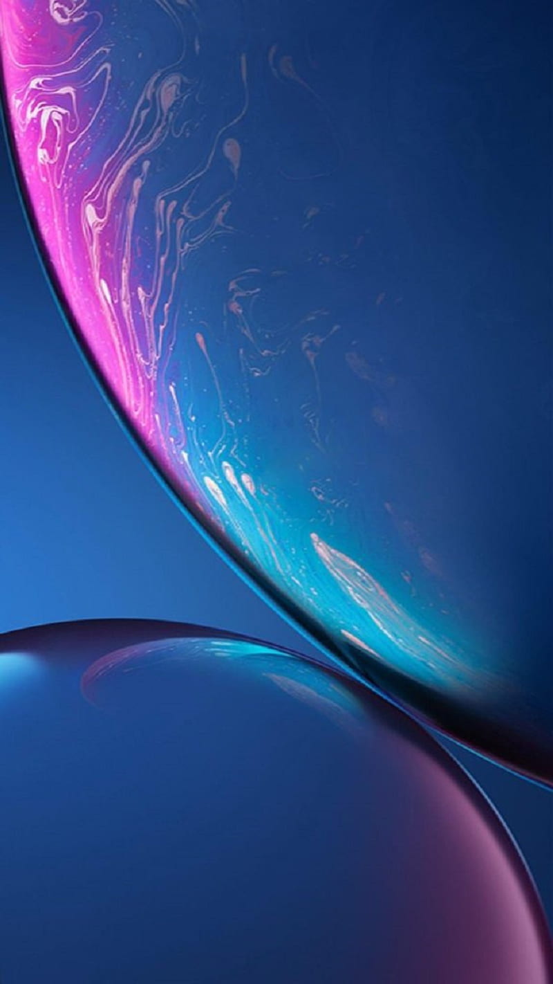 Apple iPhone Xs , abstracts, galaxy, iphone xs, 7itech, jupiter, cosmos, earth, HD phone wallpaper