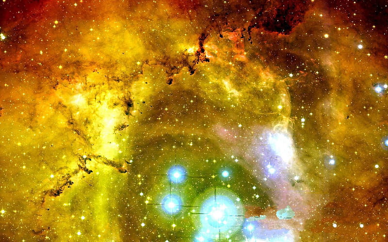 Ornate rosette nebula Space-Universe graphy, HD wallpaper